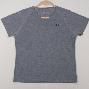 Under Armour t-shirts Women's Large Gray Short Sleeve Solid